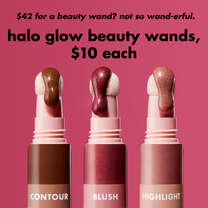 Halo Glow Contour Beauty Wand, Light/Medium