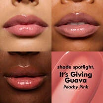 Glow Reviver Lip Oil, It's Giving Guava - Peachy Pink