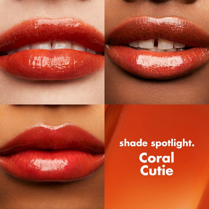 Glossy Lip Stain, Coral Cutie