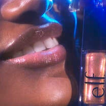 Glow Reviver Lip Oil Glimmer, Chocoluxe - Rich Brown + Pink Pearl