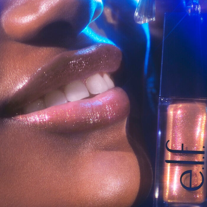 Glow Reviver Lip Oil Glimmer, Chocoluxe - Rich Brown + Pink Pearl