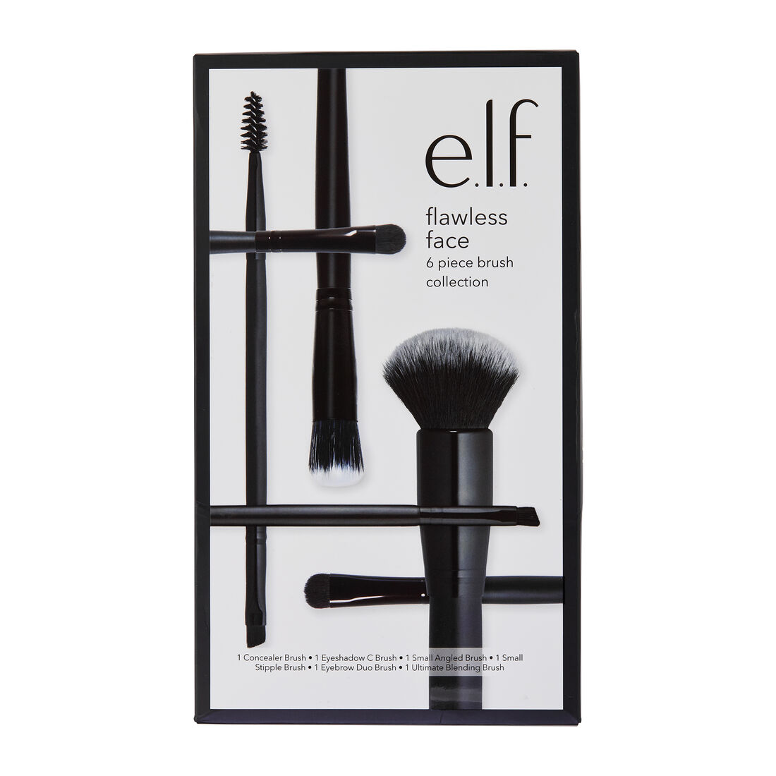 Flawless Face 6 Piece Brush Collection, 