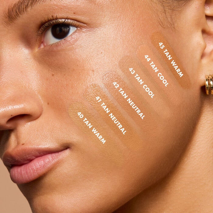 Soft Glam Satin Foundation, 44 Tan Cool - tan with cool undertones
