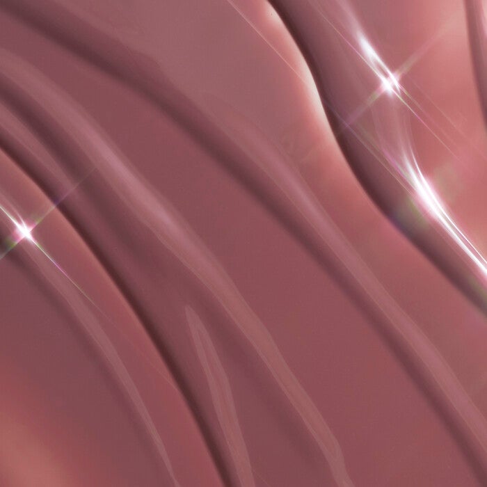 Glow Reviver Money Mauve Lip Oil Texture Swatch