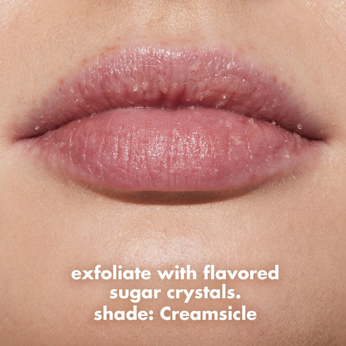 Lips After Applying Orange Creamsicle Lip Exfoliator