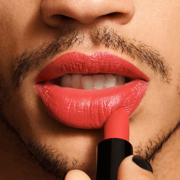 O FACE Satin Lipstick, Loud AF - Bright Fuchsia