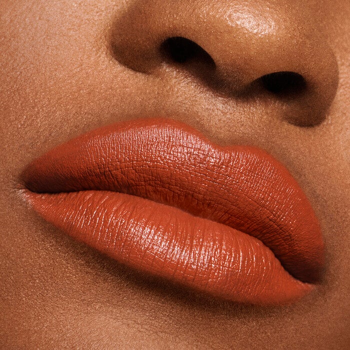 O FACE Satin Lipstick, Me, Myself and I - Intense Orange Brown
