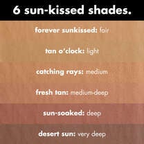 Primer-Infused Matte Bronzer, Catching Rays - Medium