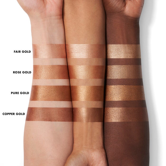 Bronzing Drops, 2 - Pure Gold with Yellow Gold Shimmer - Light to Tan Skin Tones