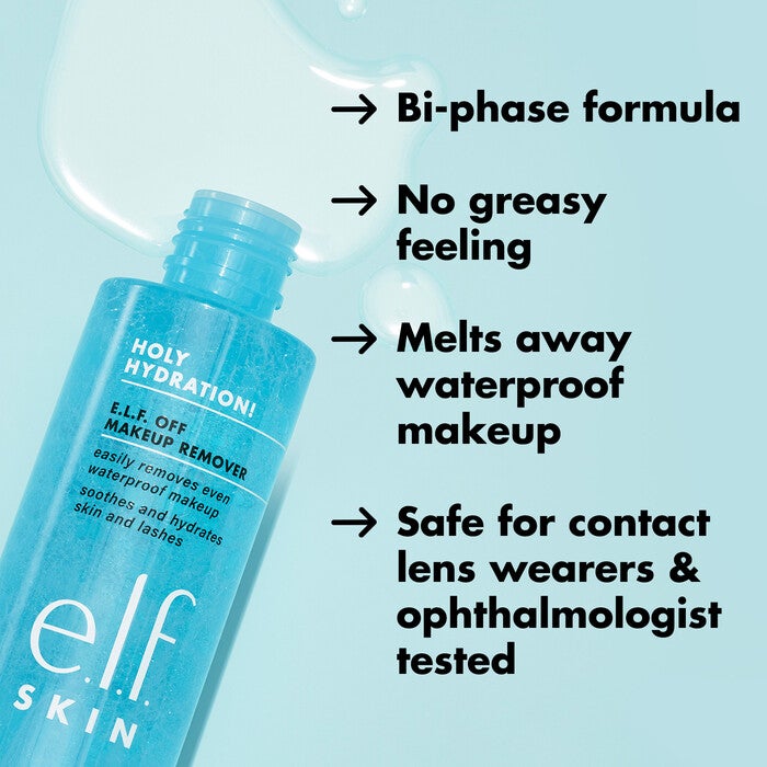 Liquid Makeup Remover Melts Away Waterproof Makeup