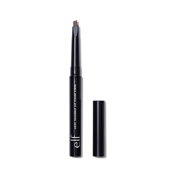 e.l.f. Cosmetics Love Triangle Lip Filler Liner In Deep Brown - Vegan and Cruelty-Free Makeup