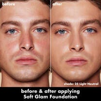 Soft Glam Satin Foundation, 25 Light Neutral - light with neutral undertones