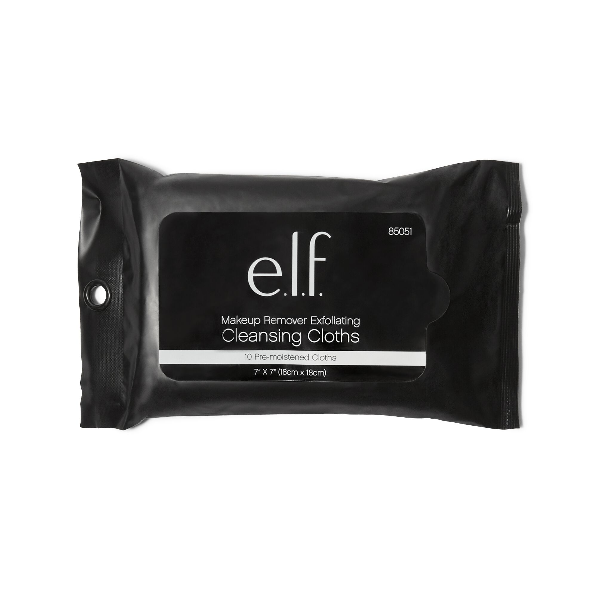 Makeup Remover Exfoliating Cleansing Cloths e.l.f. Cosmetics Cruelty Free