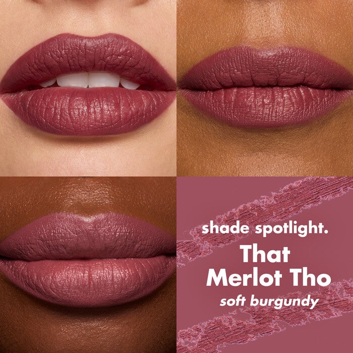 That Merlot Tho Burgundy Lip Liner Lip Chart