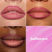 Balletcore Baby Pink Main Stain Shades on Different Skin Tones