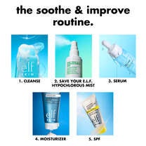 Include e.l.f. Hypochlorous Mist in Your Skincare Routine. 