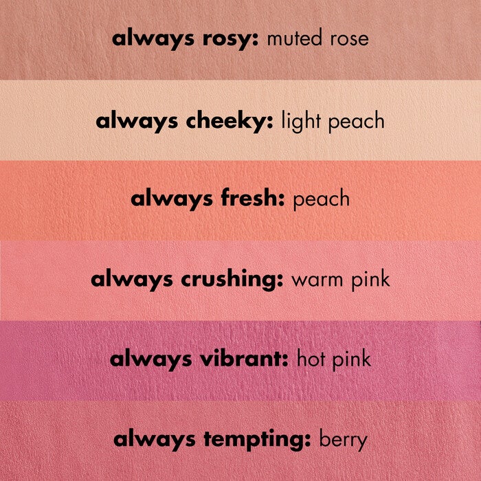 Primer-Infused Matte Blush, Always Fresh - Peach