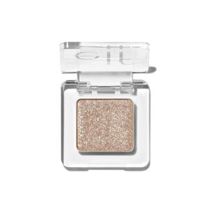 Fine as Fleck Glitter Eyeshadow, Champagne Showers - Peachy Beige with Champagne Sparkle