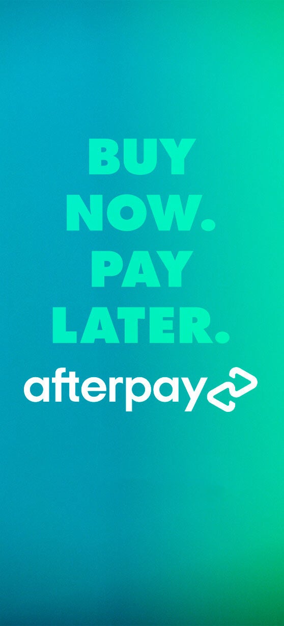 Buy Now. Pay Later with Afterpay.