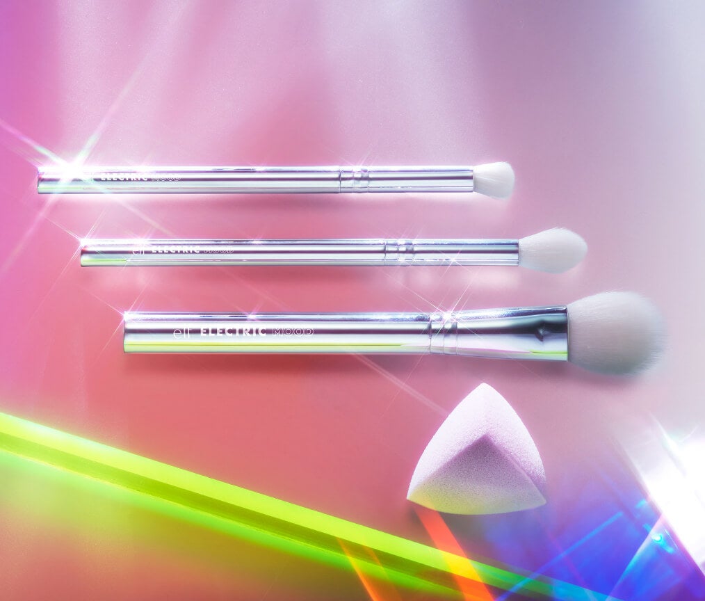 Electric Mood Limited Edition Makeup Brush and Sponge Set