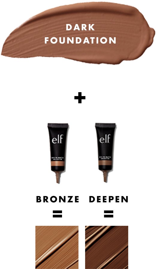 Mix to Match Foundation Shade Adjuster Drops e.l.f. Cosmetics