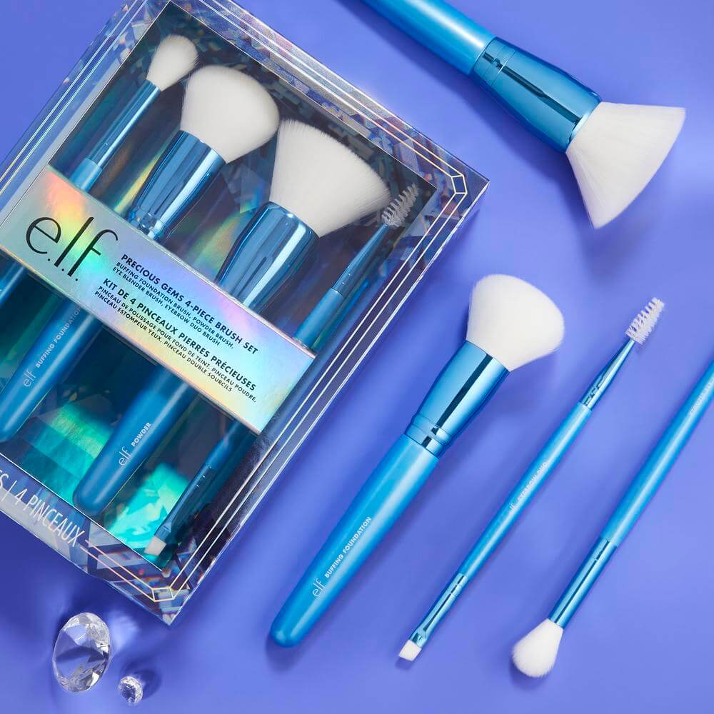 4-Piece Makeup Brush Set
