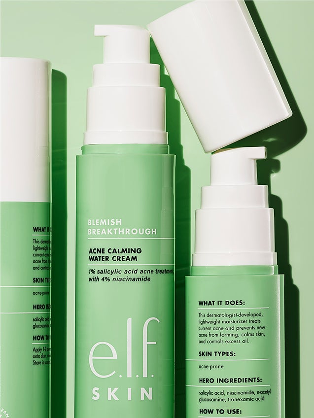Acne calming water cream